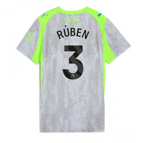 Manchester City Ruben Dias #3 Replika Tredje Tröja Damer 2025-26 Kortärmad